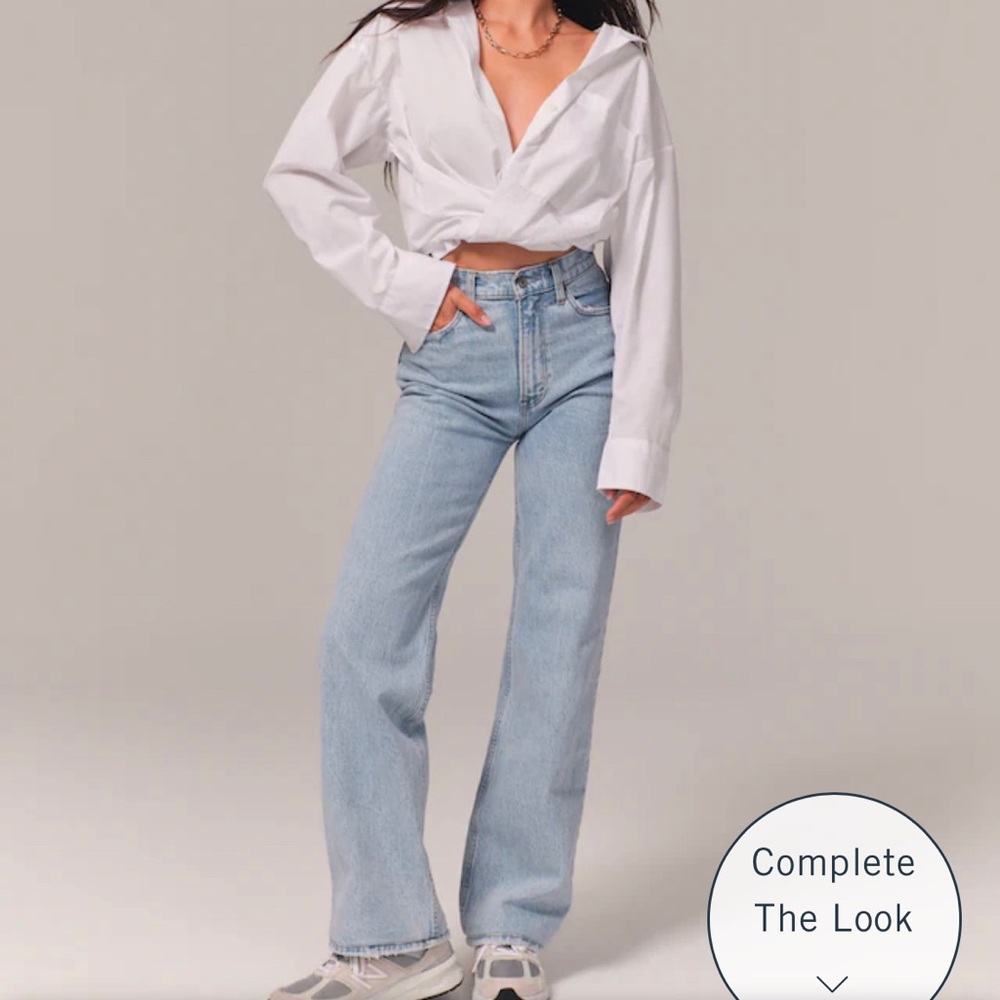 Abercrombie 90s relaxed jean